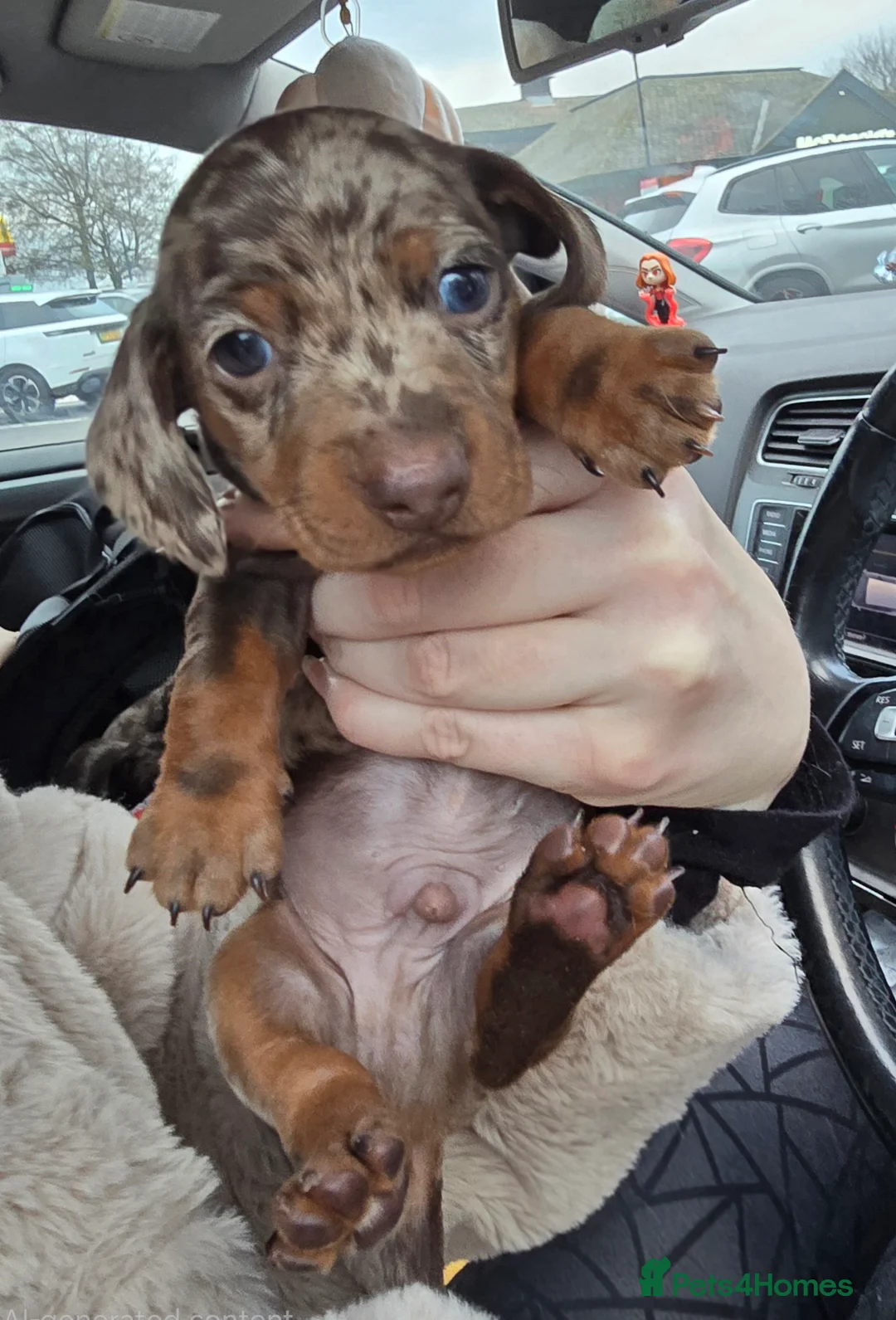 Miniature Dachshund dogs for sale: READY NOW 1 female dapple mini dachshund - Advert 34