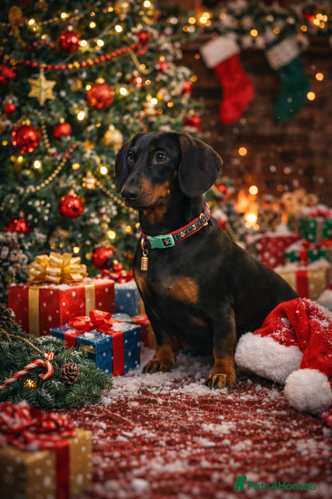 Dachshund dogs for sale: Dachshund Black and Tan male - Slinky - Advert 1