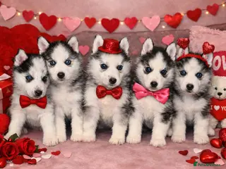 Siberian Husky dogs Stunning Siberian Husky puppies with blue eyes 😍 - Advert 1
