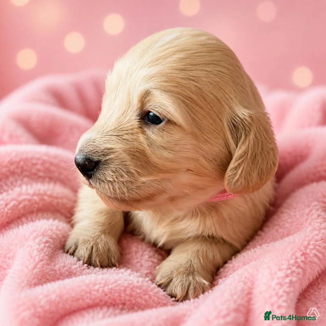 Dachshund dogs for sale: Cream Miniature Dachshund long-haired  - Advert 11