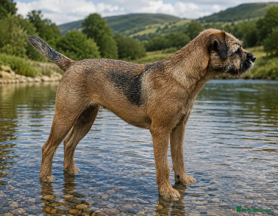 Border Terrier dogs for sale: 20 months old kc registered female border terrier - Advert 1