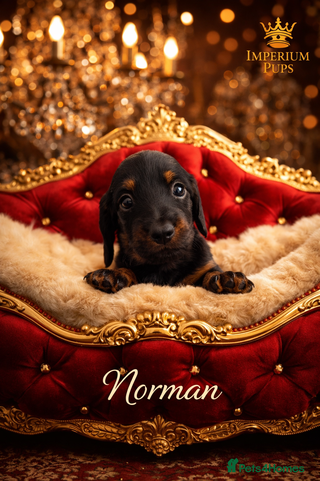 Miniature Dachshund dogs KC Pedigree Long Hair Mini Dachshund boy & girls - Advert 4