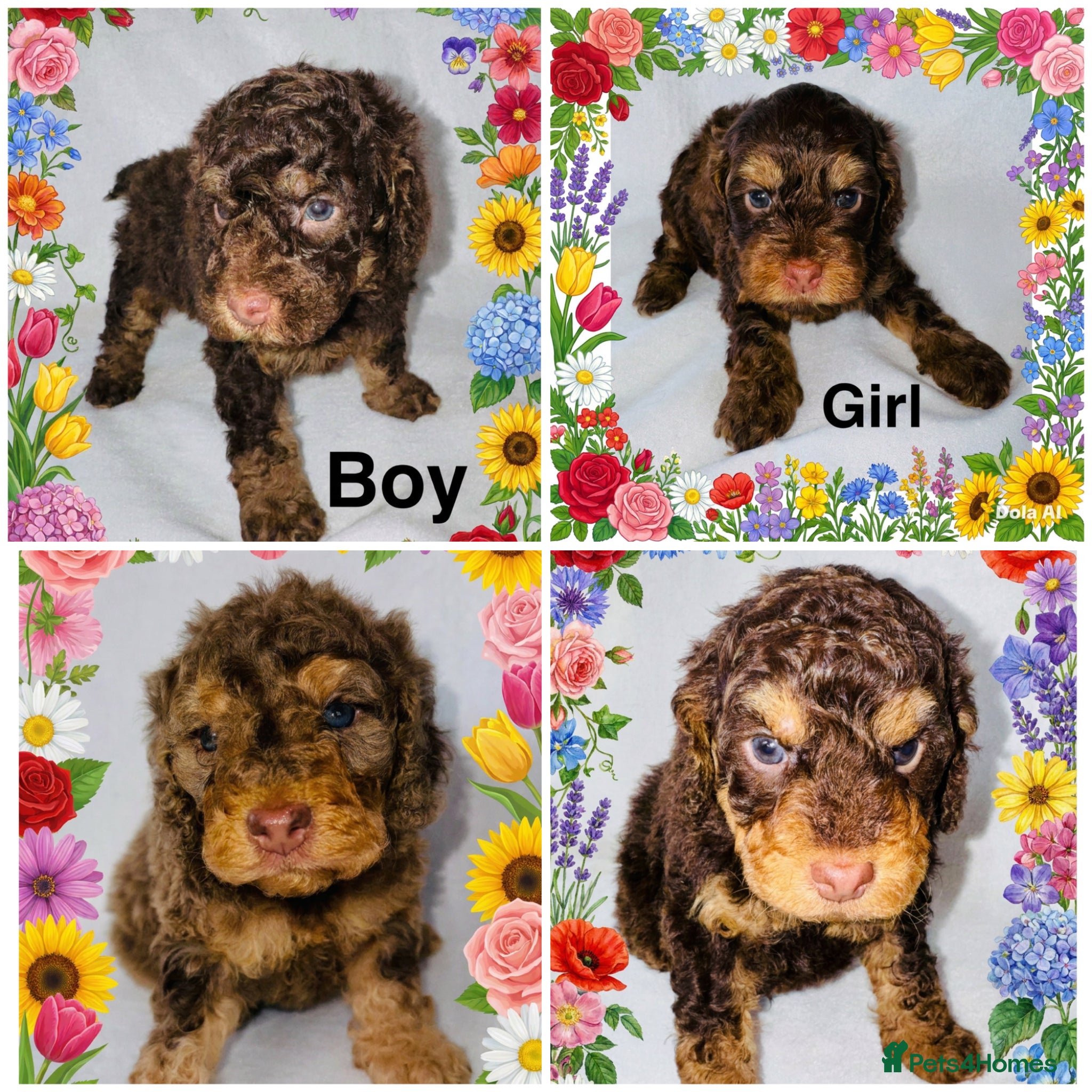 Cockapoo dogs DNA TESTED, Stunning Cockapoo Pups,Ready 5th June  - Advert 5