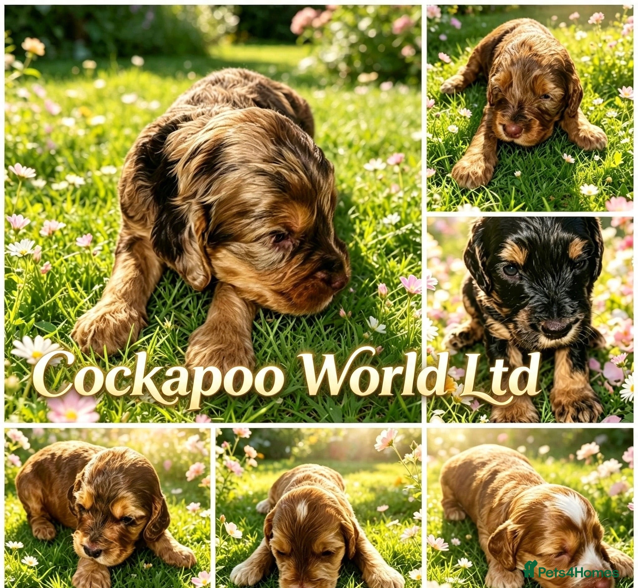 Cockapoo dogs DNA CLEAR,F1 Cockapoos, Ready 18th September - Advert 10