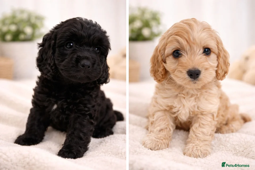 Cockapoo dogs for sale: F1 show cockerpoos for rehoming  - Advert 1