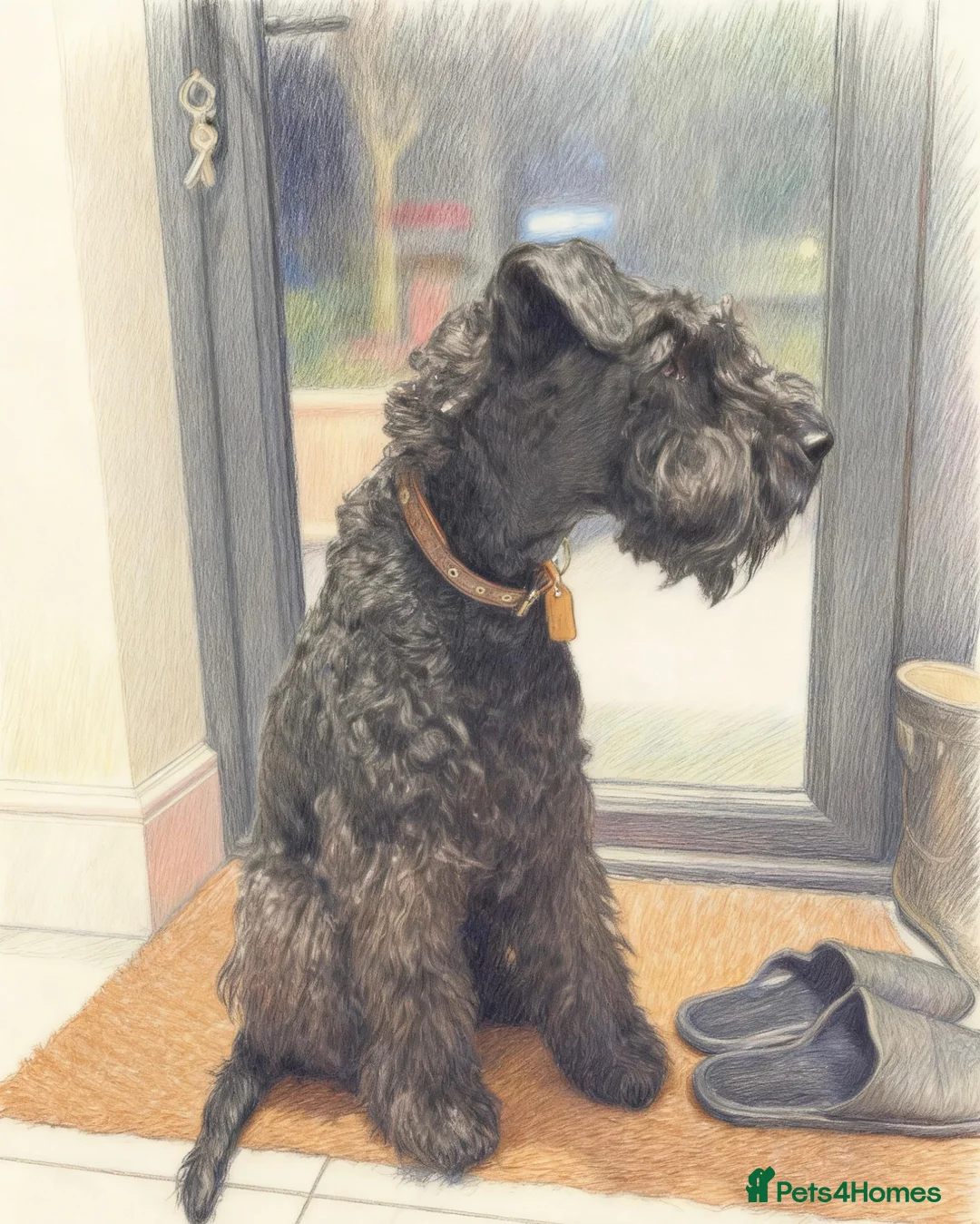 Kerry Blue Terrier dogs for sale: Our stunning girl  - Advert 2
