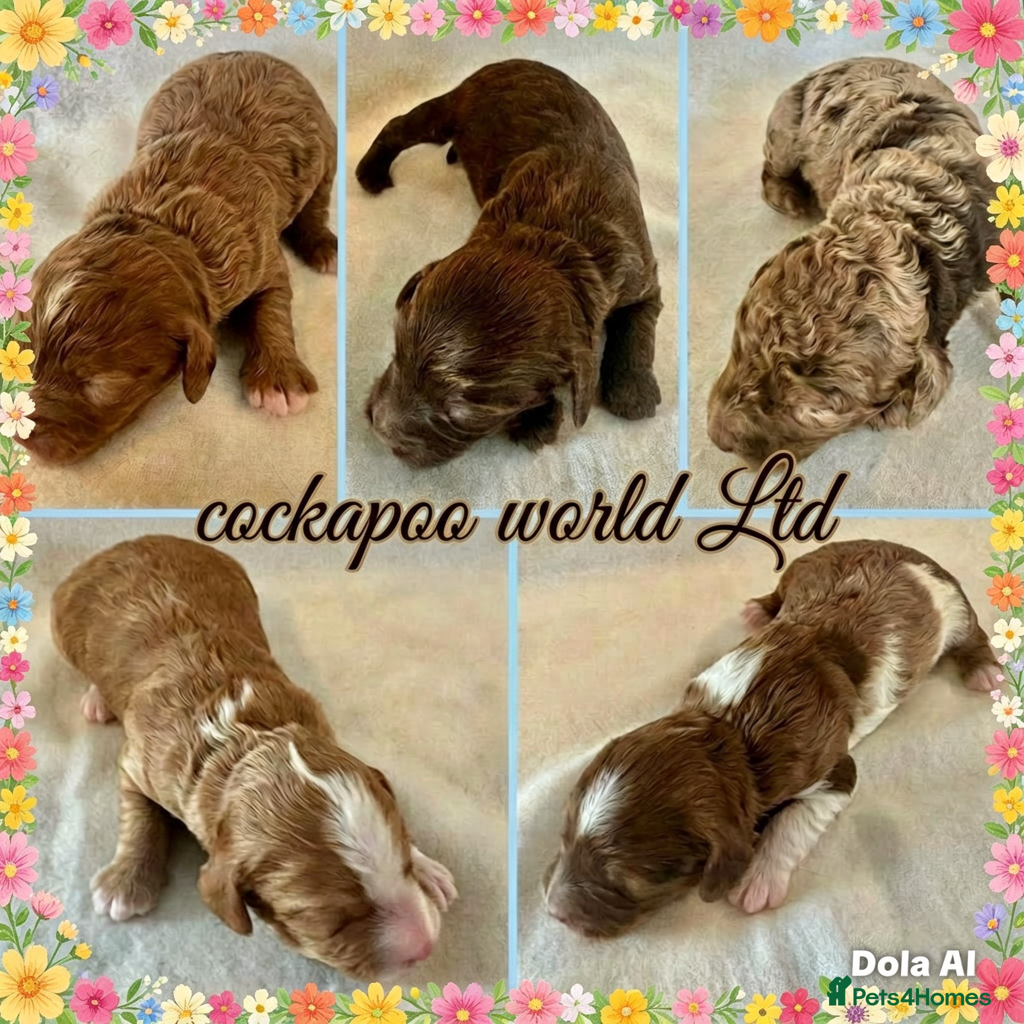 Cockapoo dogs ❤️ DNA CLEAR, Rare Merle Cockapoo - Advert 2