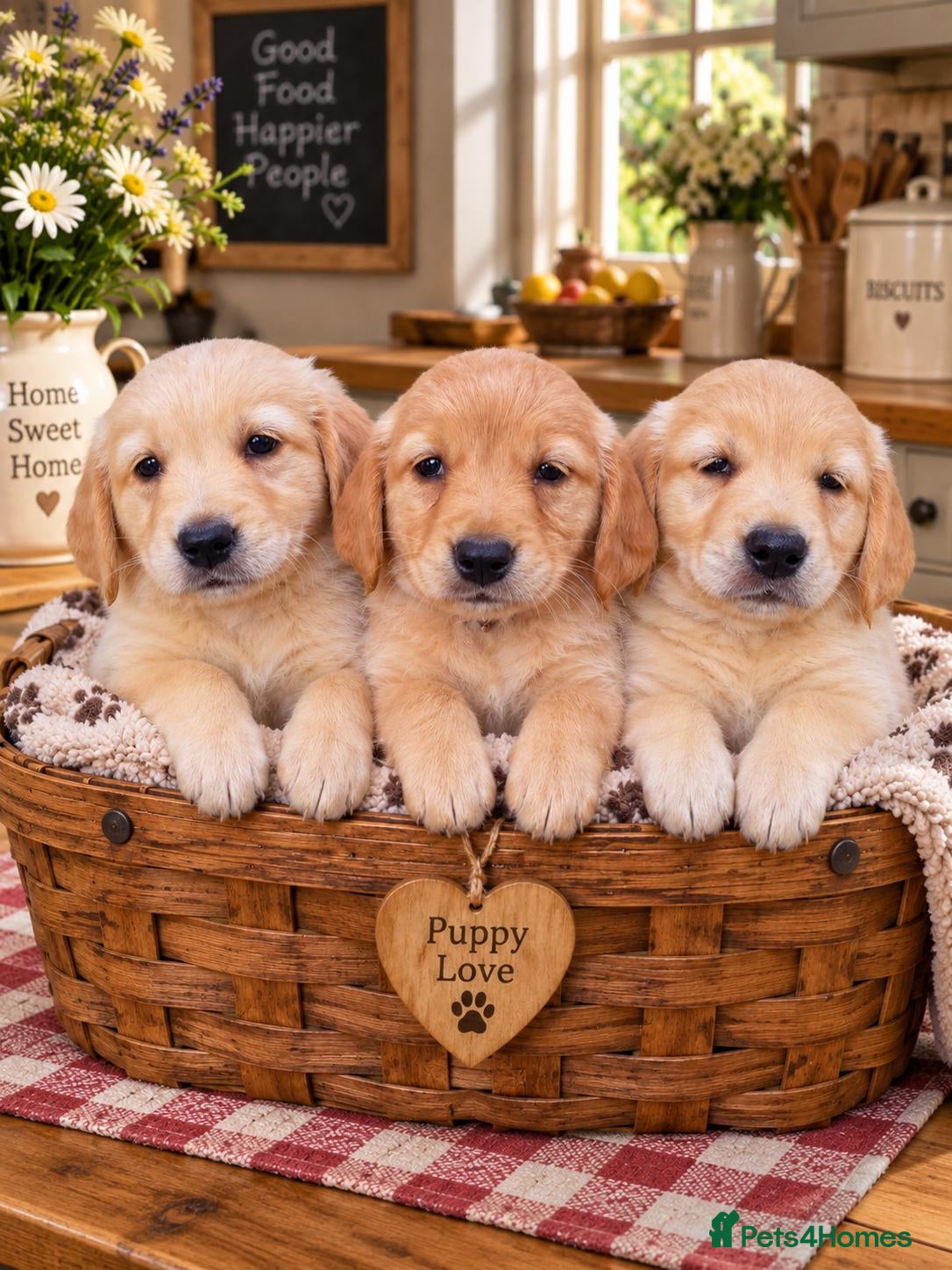 Golden Retriever dogs Extensively Health Tested Kc Reg Pups - Advert 1