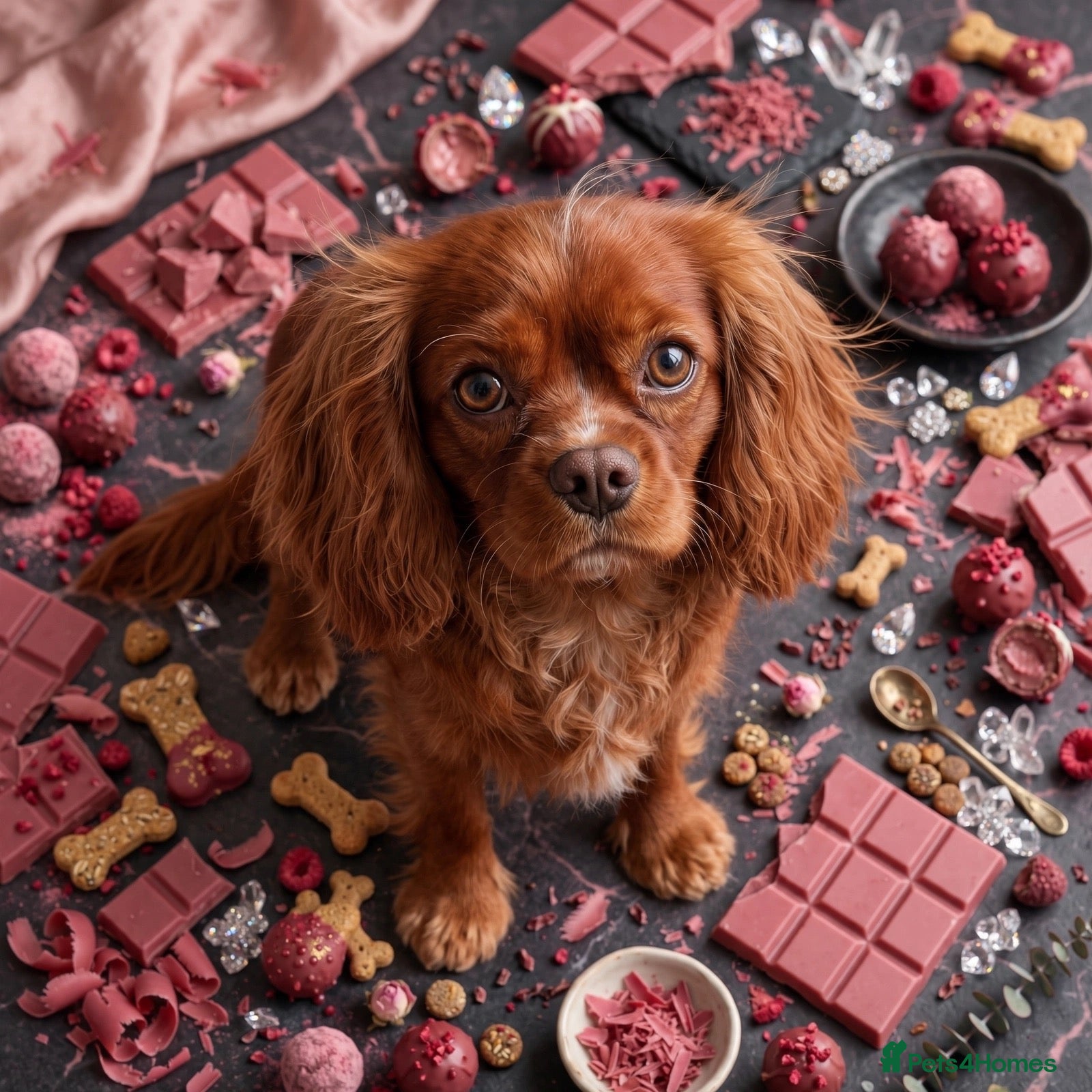 Cavalier King Charles Spaniel dogs for stud: RUBY RED *CHOCOLATE CARRIER STUD* - Advert 2