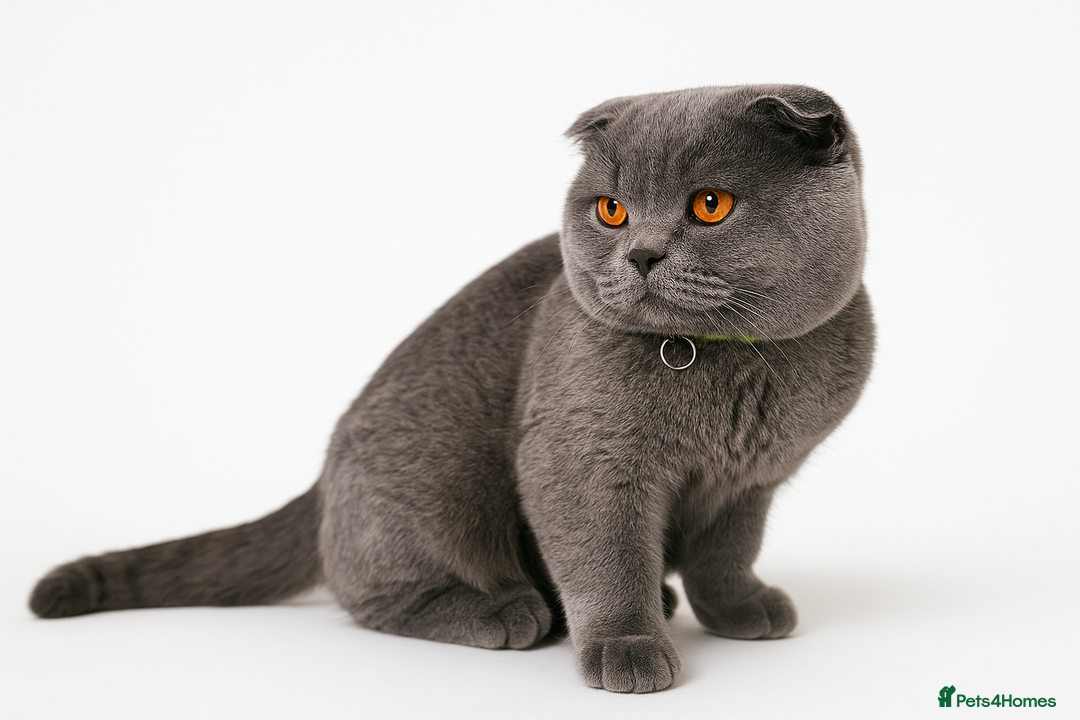 Scottish Fold cats for sale: Beautiful 1.5 Year Old Male Scottish Fold - Image 2