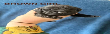 Girl - Brown collar