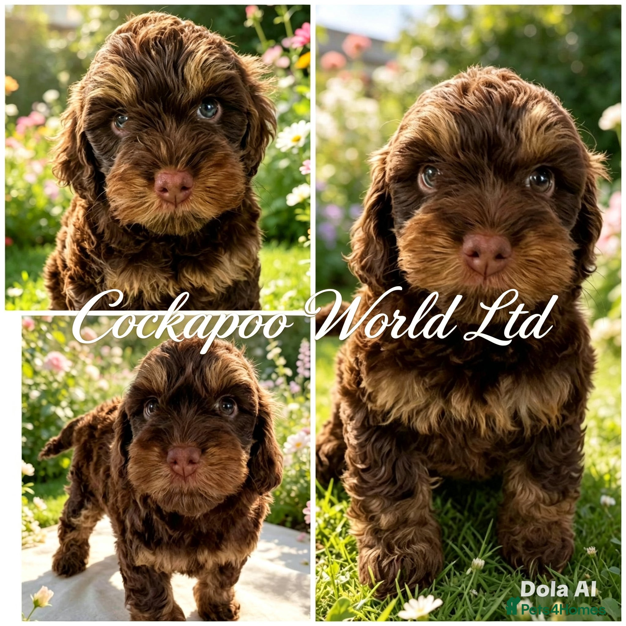 Cockapoo dogs ❤️ DNA CLEAR, Last beautiful girl ,Ready 5th June  - Advert 13