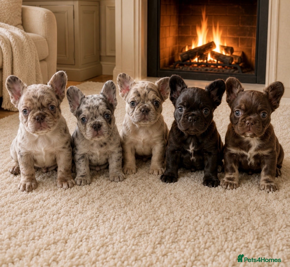 French Bulldog dogs Visual fluffy frenchirs puppies  - Advert 8