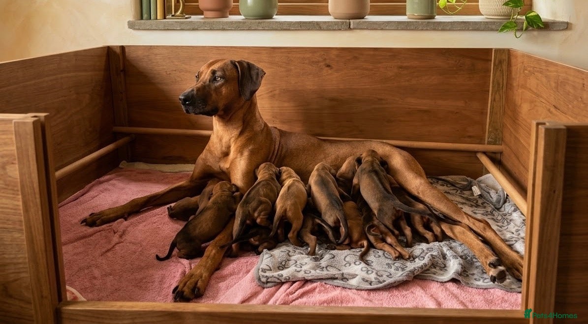 Rhodesian Ridgeback dogs Masterpiece Litter: South African & European Lines - Advert 1