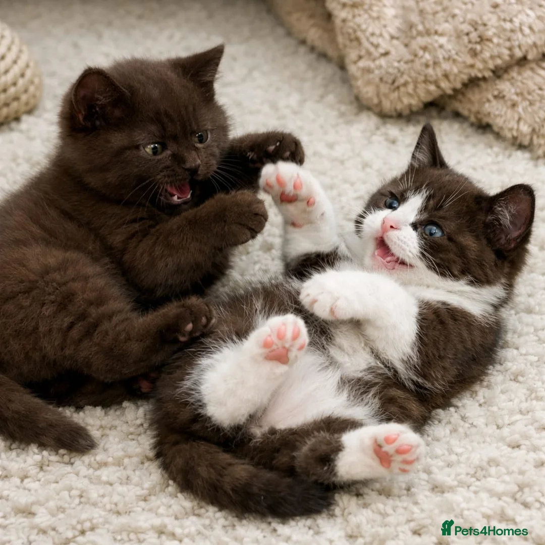 British Shorthair cats for stud: BSH Cinnamon Bicolour Champion bloodline For Stud  in Birmingham - Advert 7