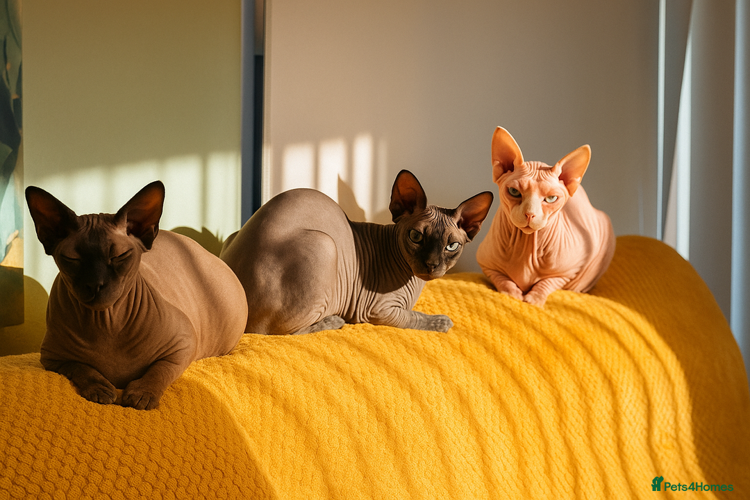 Sphynx cats for sale: Two Loving Sphynx Cats Looking for a Forever Home - Image 3
