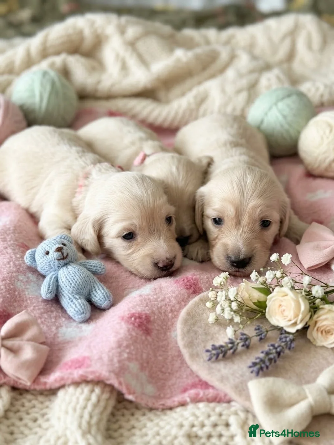 Dachshund dogs for sale: Cream Miniature Dachshund long-haired  - Advert 2