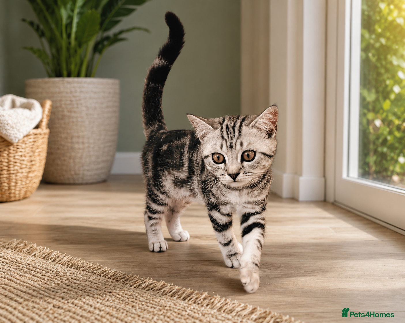 British Shorthair cats GCCF BSH last girl silver tabby READY NOW  - Advert 5