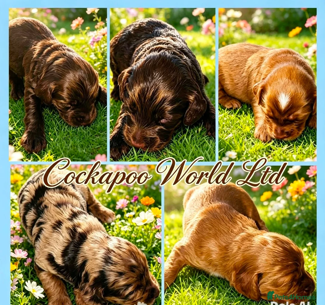 Cockapoo dogs for sale: DNA CLEAR, Stunning F1 Cockapoo puppies - Advert 1