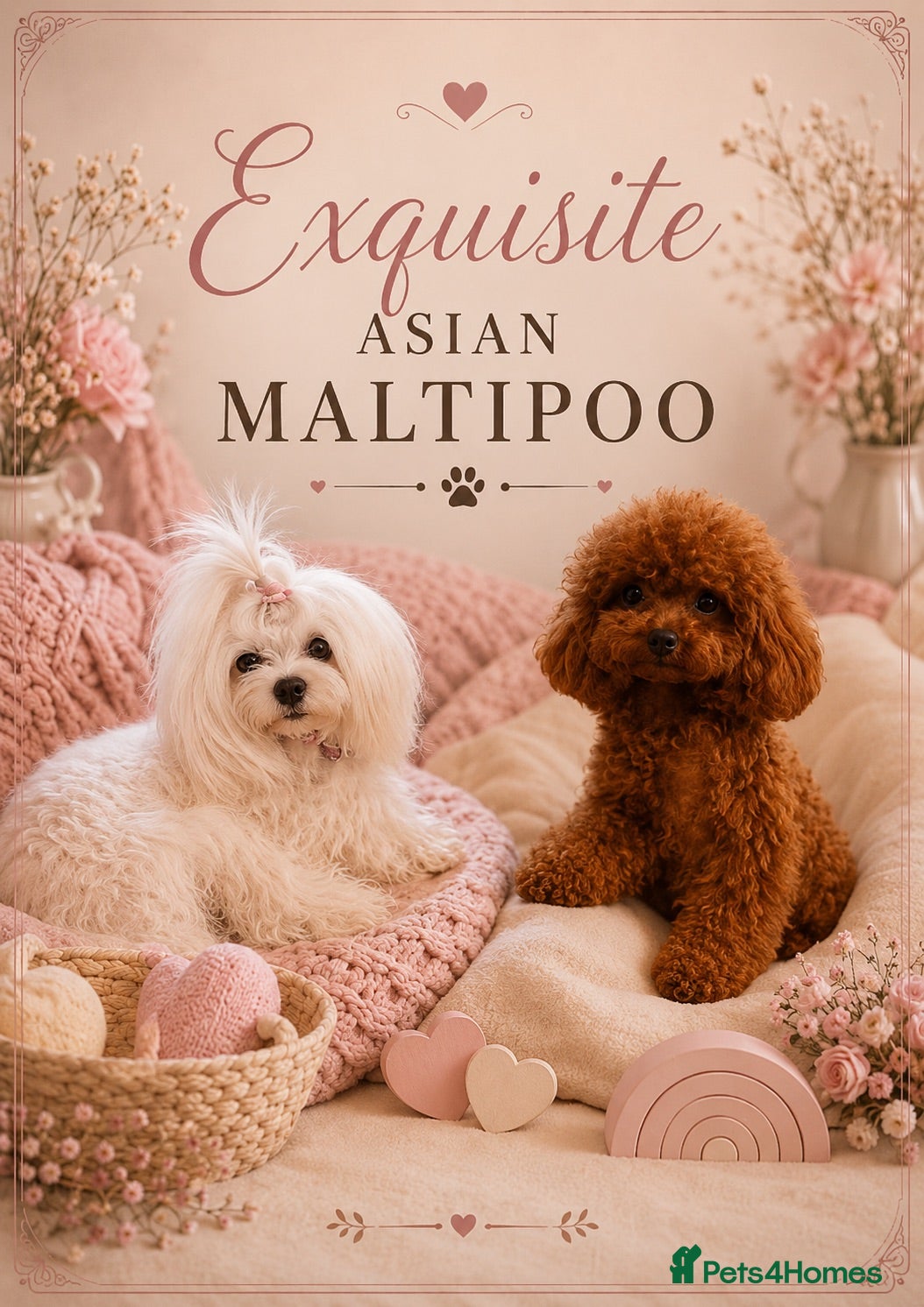 Maltipoo dogs exquisite Asian Maltipoo Puppies  - Advert 7