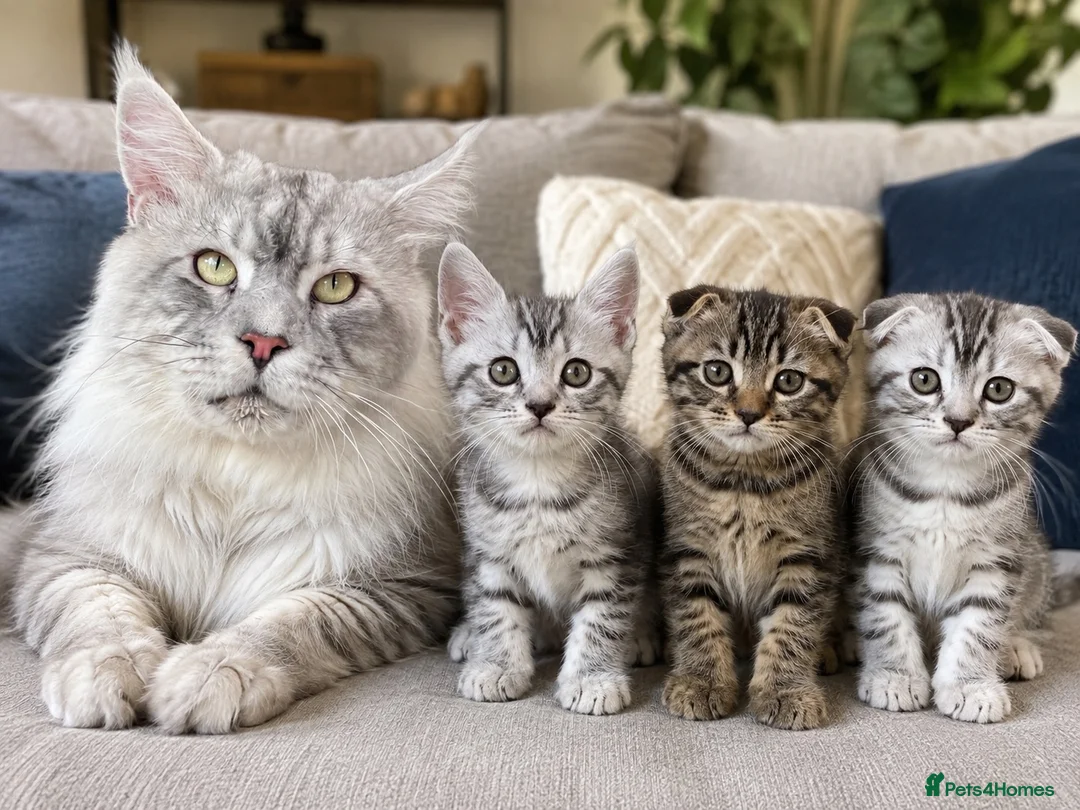 British Shorthair cats for sale: ❤️British shorthair Fold&Maine Coon ❤️ - Advert 1