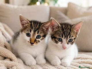 Mixed Breed cats Cute Tabby Kittens – £60 Each or £100 the Pair - Advert 1