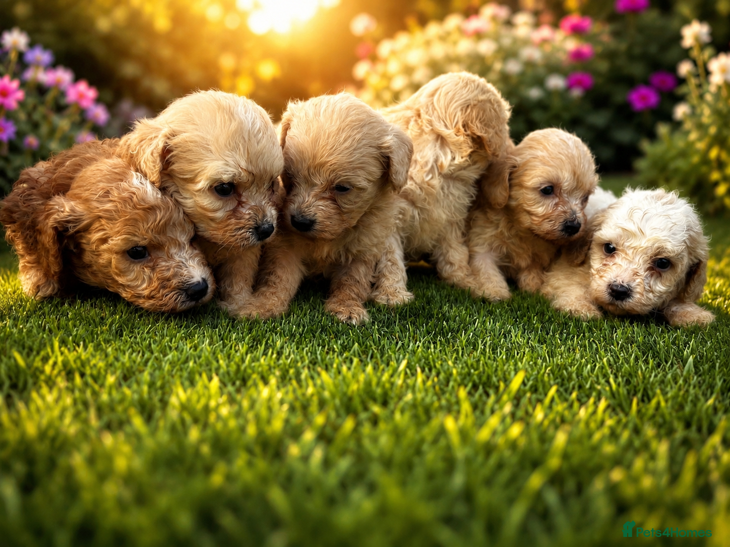 Cavachon dogs 🐶Exceptional cavapoochon puppies 🐶  - Advert 1