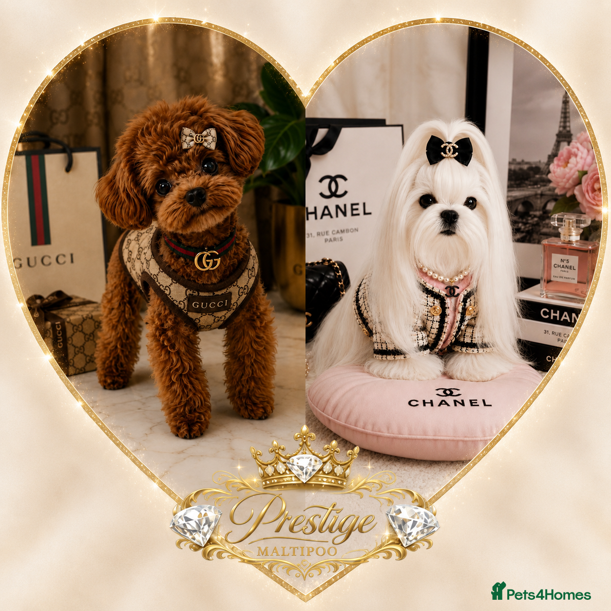 Maltipoo dogs 💎 Prestige Luxury Maltipoo DNA Tested  Parents 💎 - Advert 16