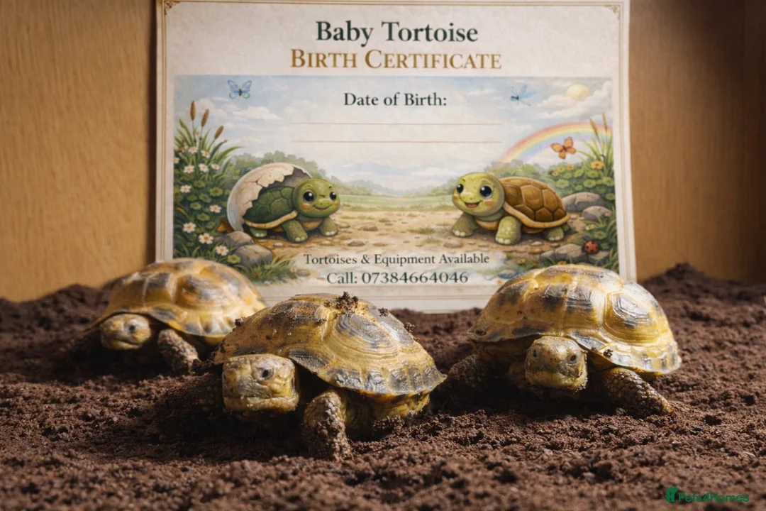 Tortoise reptiles for sale: Baby Horsfield Tortoises and Set Ups! - Advert 2