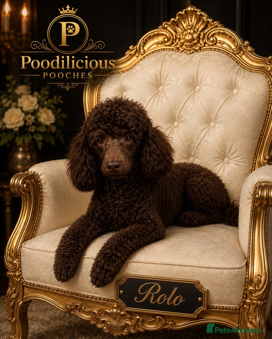 Toy Poodle dogs Beautiful rich chocolate toy poodle. dna clear.  - Advert 13