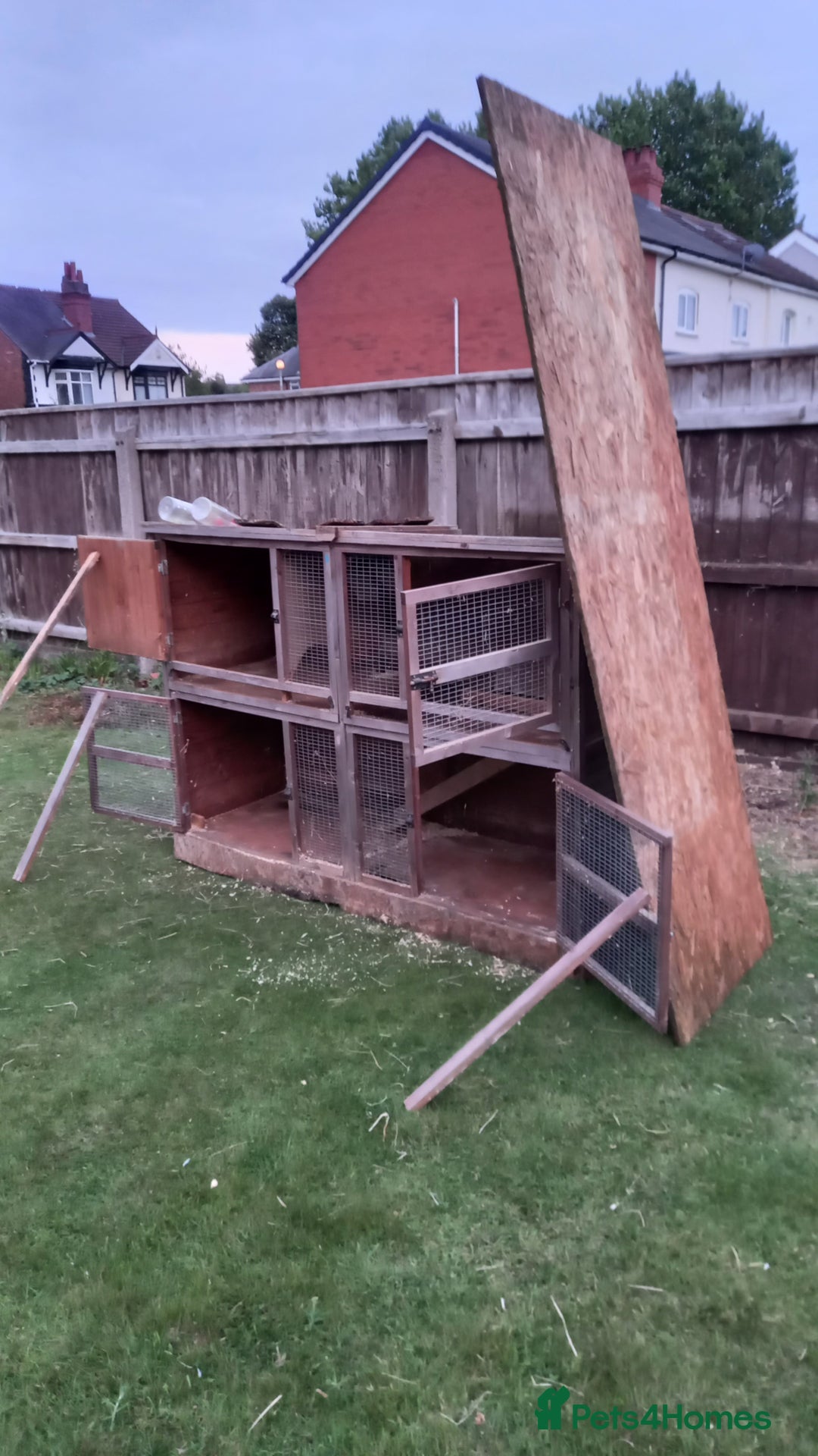 Guinea Pig rodents for sale: Free – 2 x 6ft Double Hutches (Wolverhampton) - Image 2