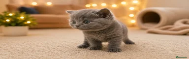 British Shorthair Kitten 3 Yellow