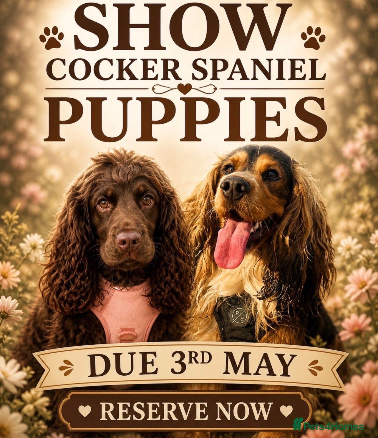 Cocker Spaniel dogs 🐾 Stunning Show type Cocker spaniels 🐾 - Advert 1