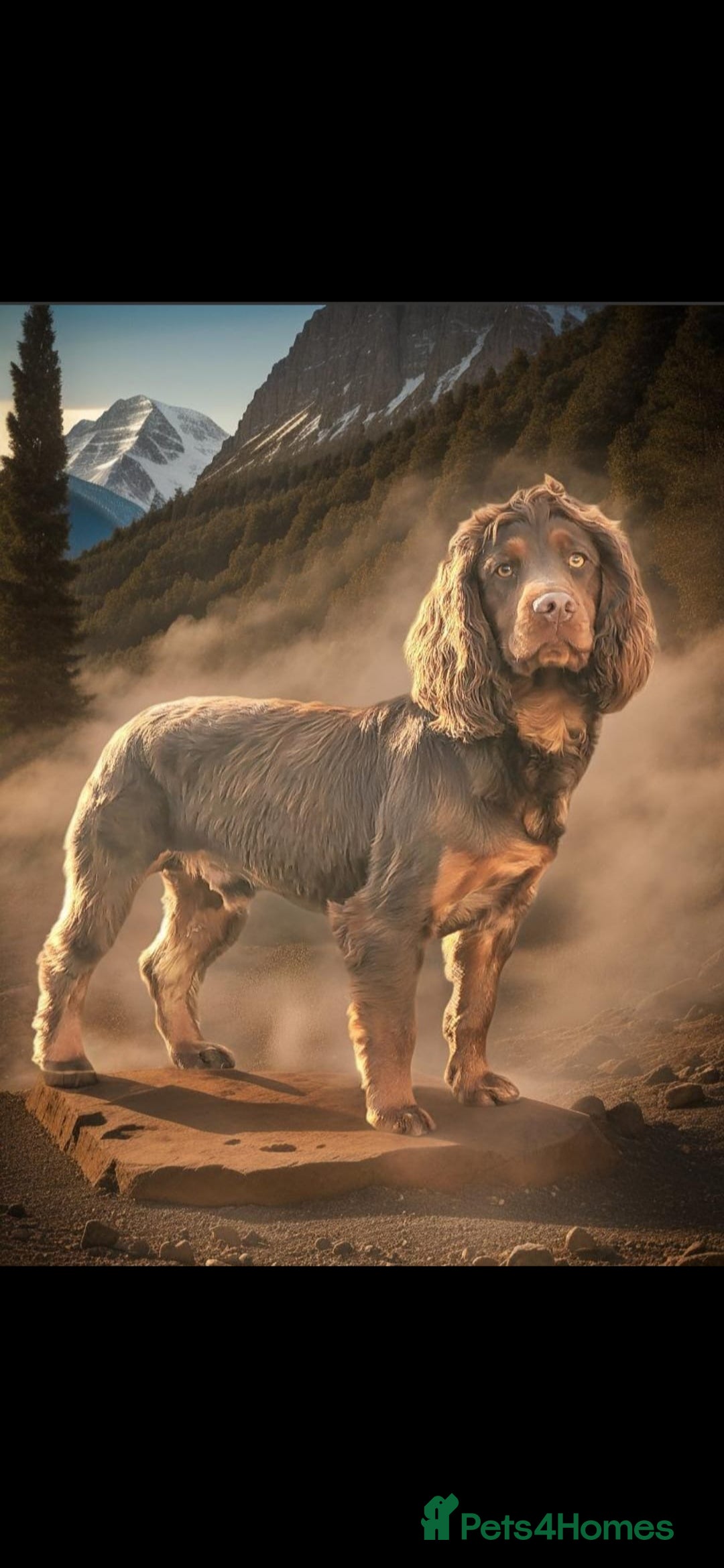 Cocker Spaniel dogs for sale: Kc chocolate and tan cocker spaniel  - Image 1