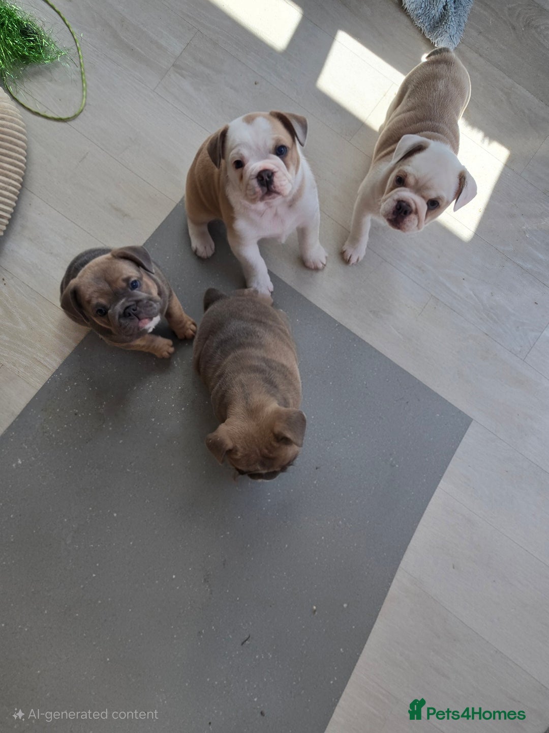 Mixed Breed dogs for sale: Mum frenchie dad English bulldog  - Image 3