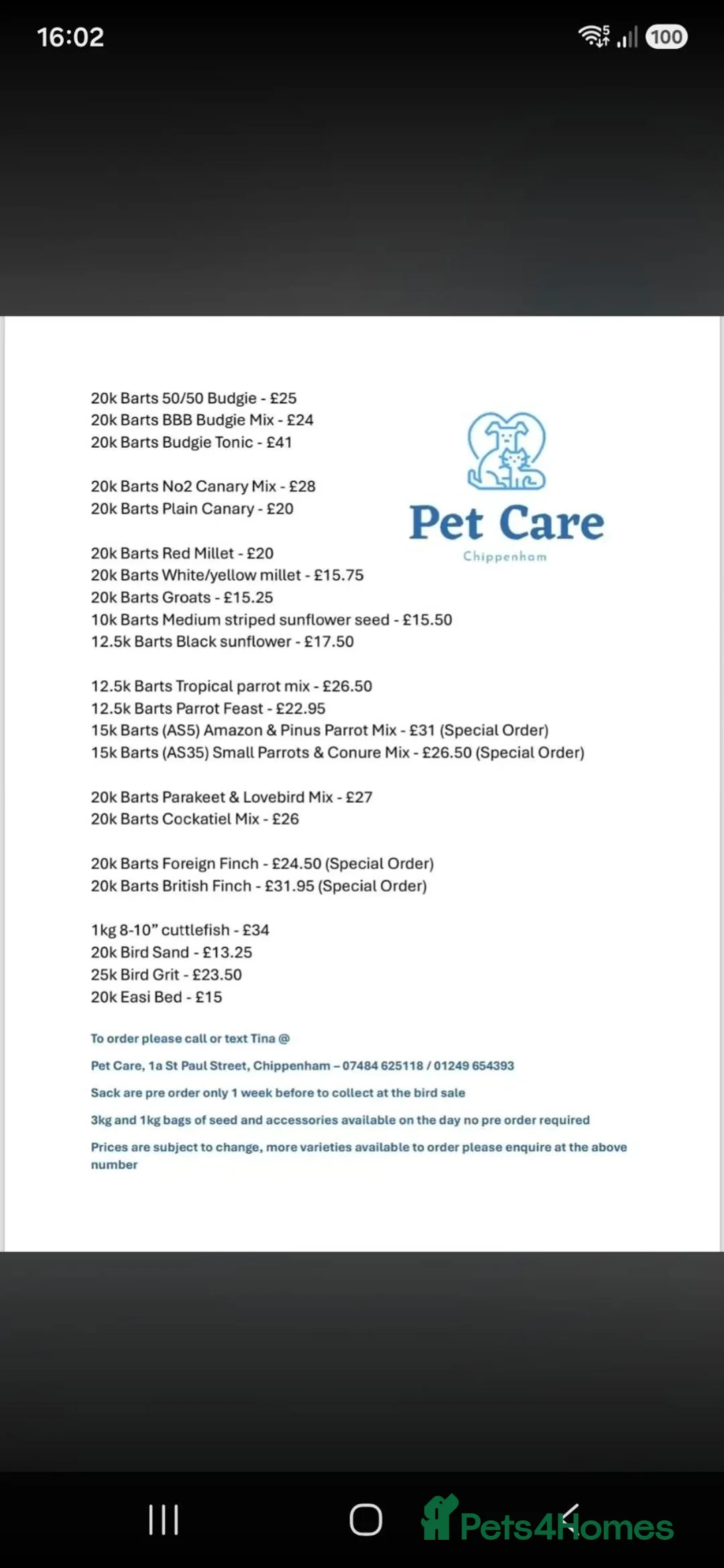 Mixed Breed birds for sale: Bird sell  in Melksham - Advert 2