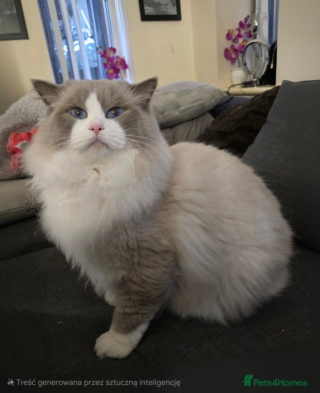 Ragdoll cats for stud: Charles - TICA and Gccf registered active boy  in Bournemouth - Advert 1