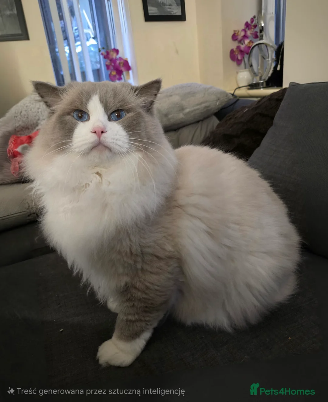 Ragdoll cats for stud: Charles - TICA and Gccf registered active boy  in Bournemouth - Advert 1