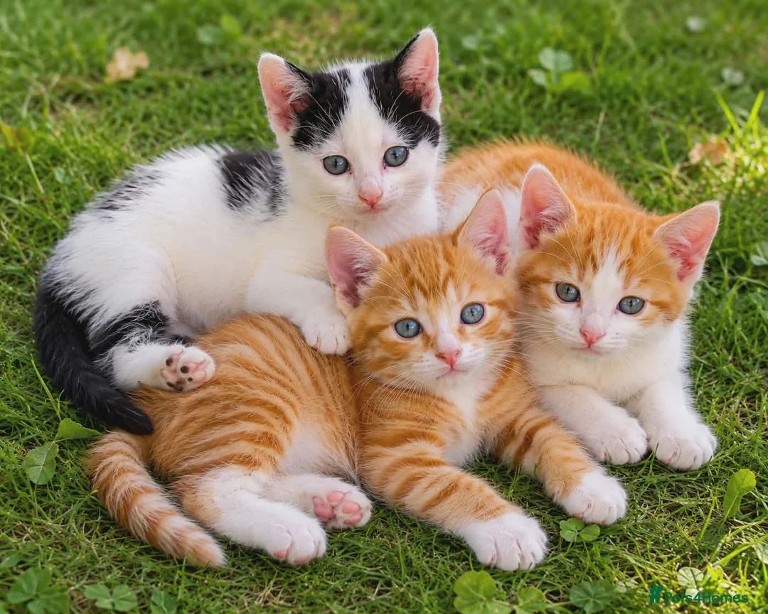 Mixed Breed cats for sale: Three kittens are looking for new homes. - Advert 1
