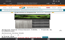 Other/Mixed Breed fish for sale: Fish Tank with Stand and Fluval 207 filter - Image 9