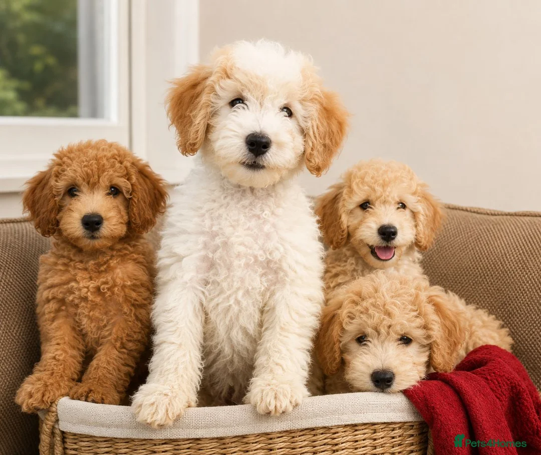 Mini Goldendoodle dogs for sale: F2B MINIATURE GOLDENDOODLES 🐾 FULLY VACCINATED ❤️ - Advert 1
