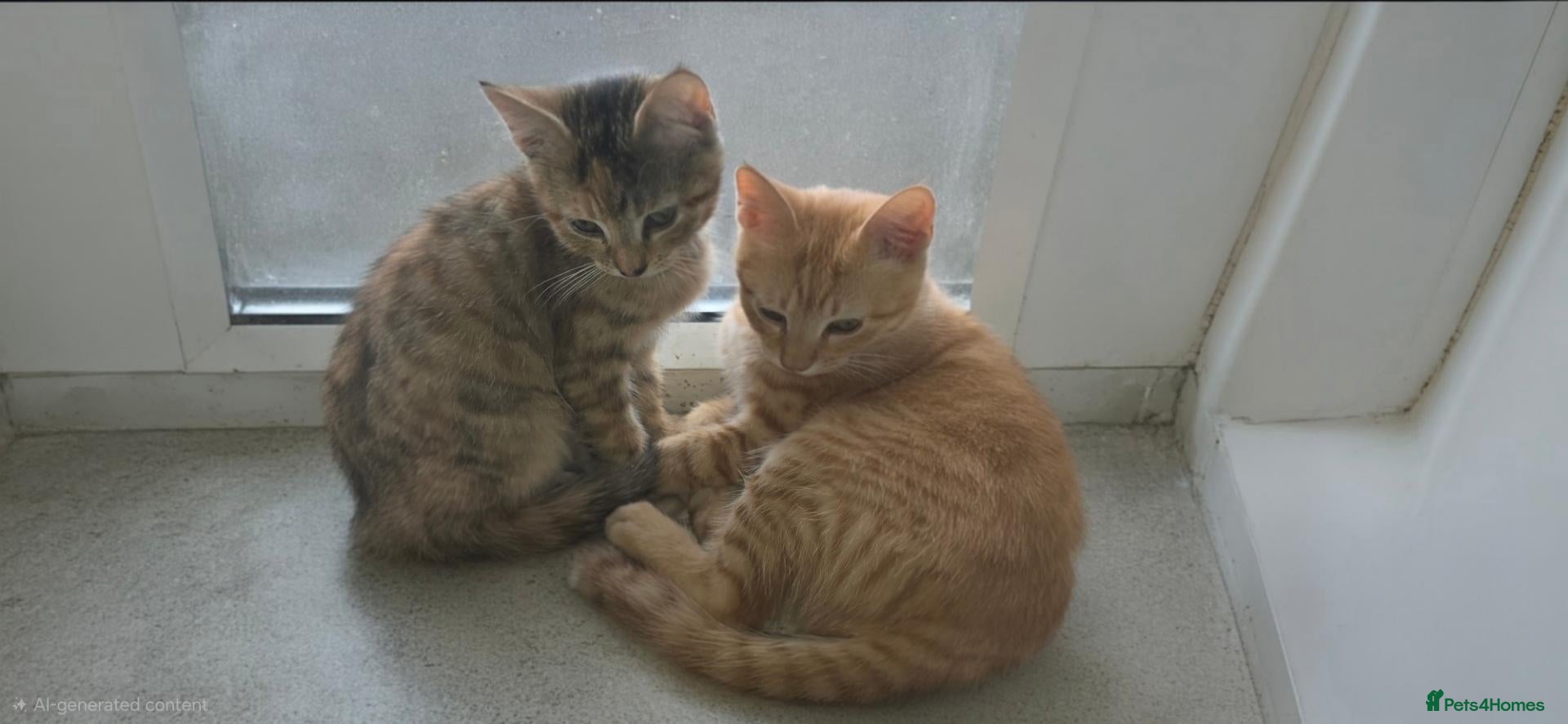 Mixed Breed cats 2 beautiful kittens ready for their forever homes. - Advert 1
