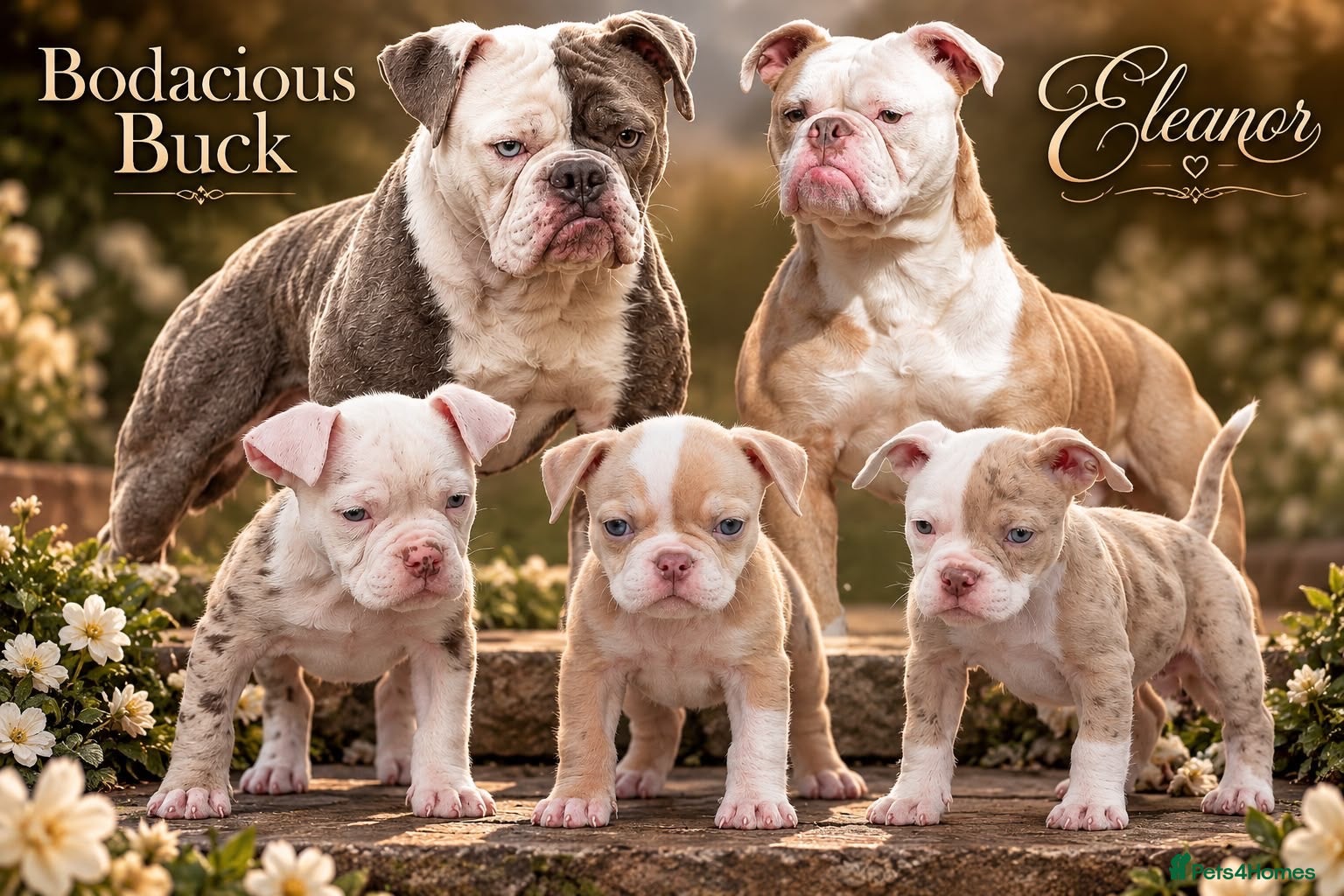 Olde English Bulldogge dogs DONT LET YOUR DREAMS JUST BE DREAMS  - Advert 2
