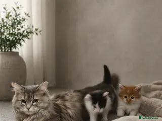 Maine Coon cats One boy, one girl kittens £150 each - Advert 16