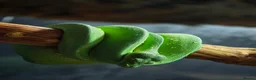 Python Snake reptiles for sale: Male manokwari green tree python and pvc setup - Advert 5