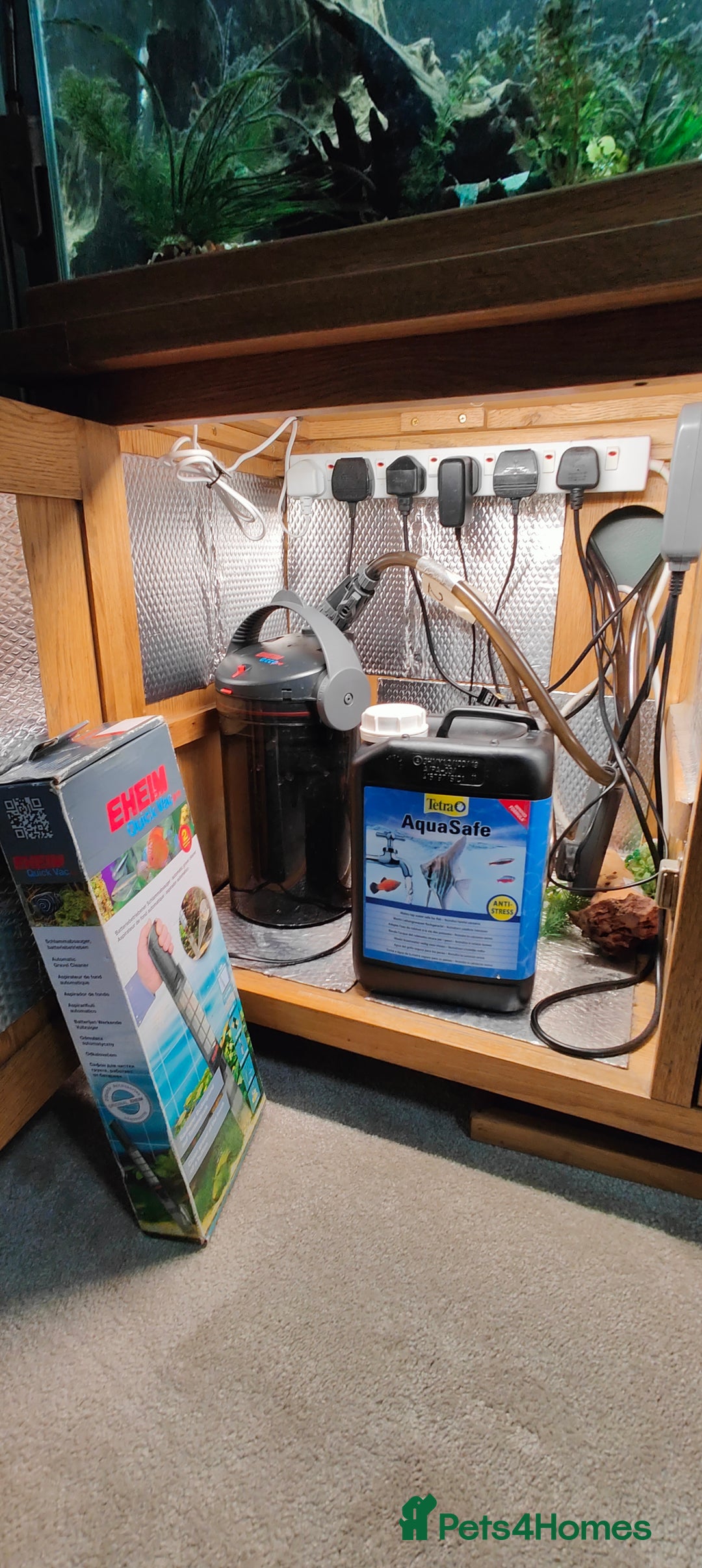 Other/Mixed Breed fish for sale: AquaOak 200 litre + Fish + accessories  - Advert 4