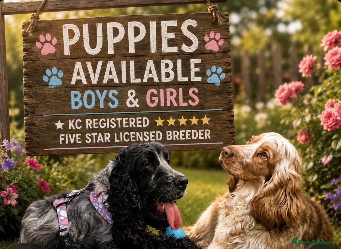 Cocker Spaniel dogs Quality show cocker spaniel puppies available - Advert 4