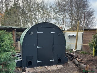 Chickens poultry Recycled Coop Run only NO maintenance - Advert 4