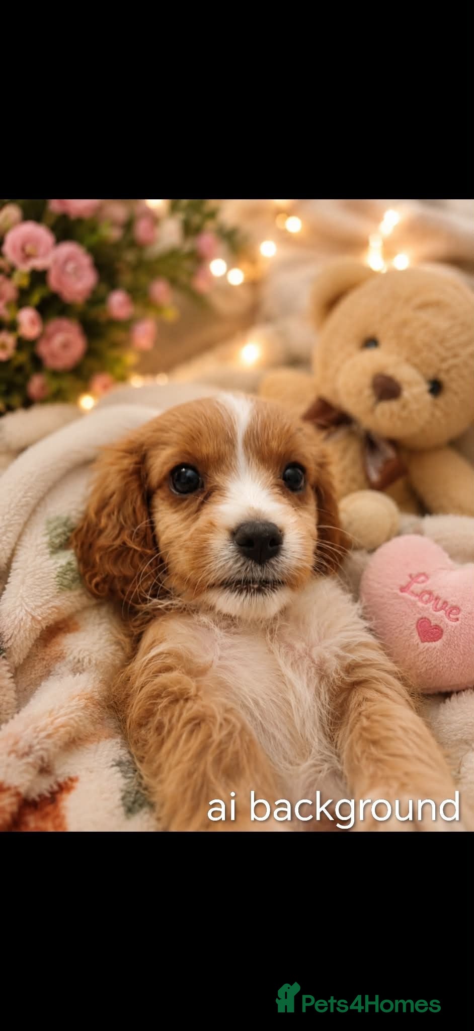Mixed Breed dogs  Last 2 Ready Now!! Cavalier Mix Breed pups - Advert 2