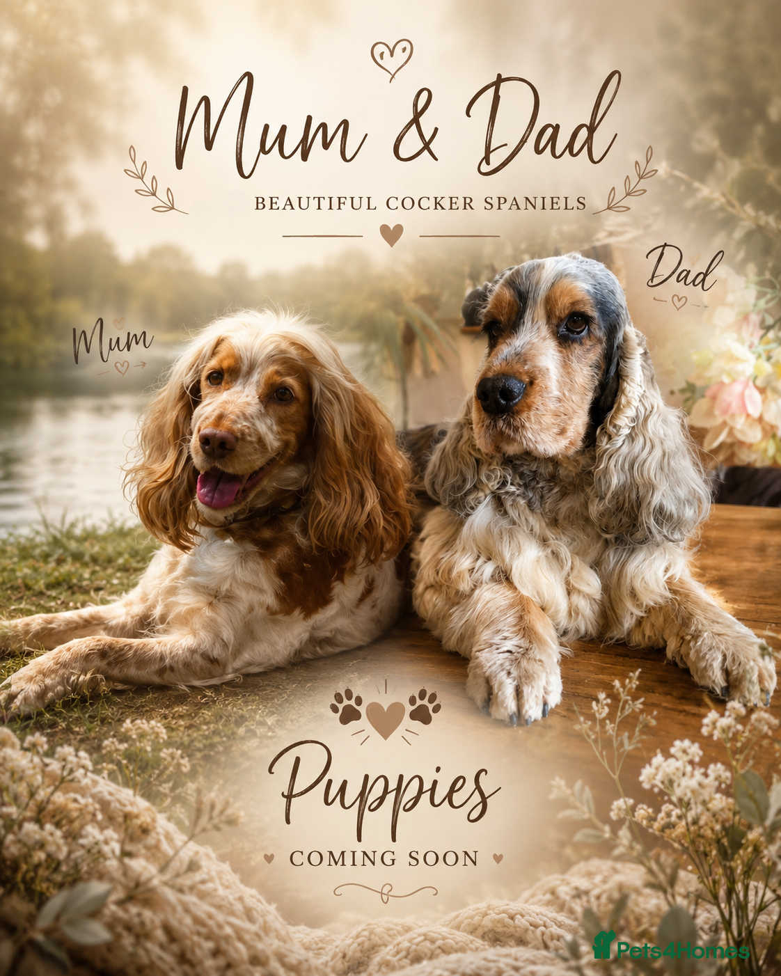 Cocker Spaniel dogs 🧡🐾🧡Beautiful Cocker Spaniel Puppies coming soon - Advert 3